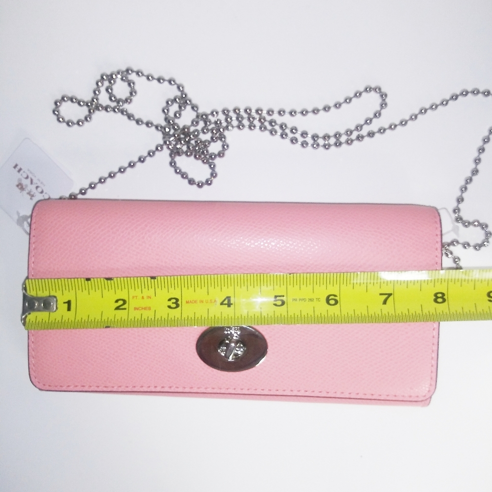 Coach Pink Crossbody / Wallet NWT - Picture 10 of 11